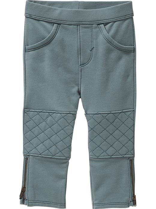 View large product image 1 of 2. French Terry Moto Pants for Baby