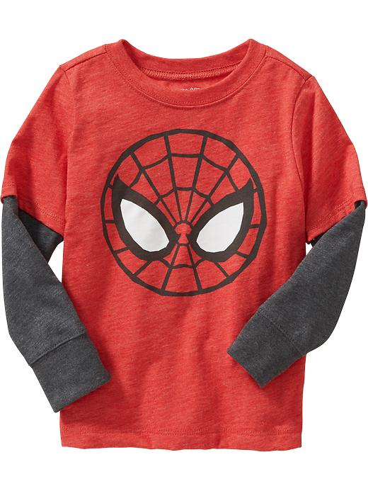 View large product image 1 of 1. 2-In-1 Marvel&#153 Spiderman Tee for Toddler