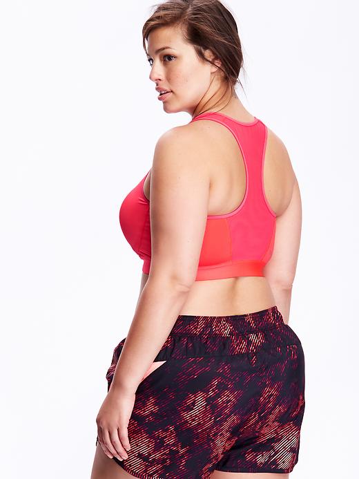 View large product image 2 of 2. High-Support Plus-Size Sports Bras