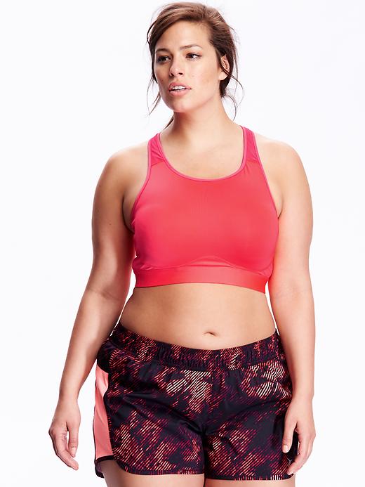 View large product image 1 of 2. High-Support Plus-Size Sports Bras