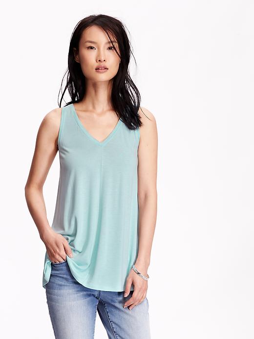 View large product image 1 of 1. V-Neck Swing Tank