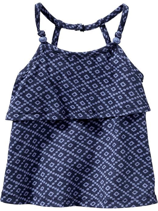 View large product image 1 of 1. Geometric-Print Swing Tanks for Baby