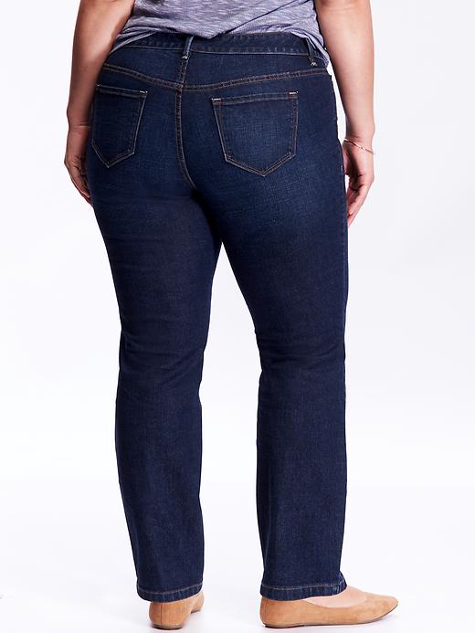 View large product image 2 of 2. Universal Mid-Rise Plus-Size Skinny Jeans