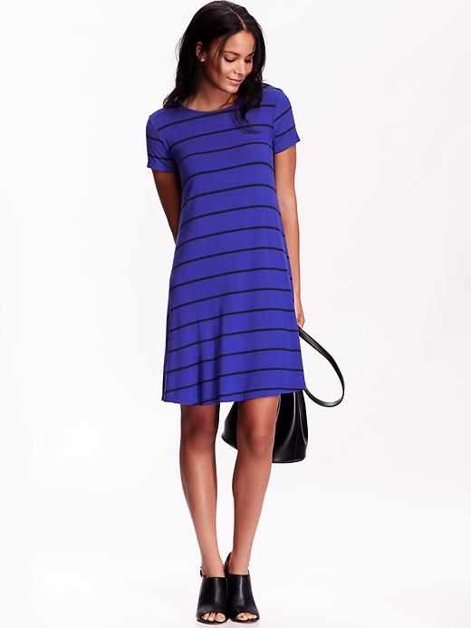 View large product image 1 of 1. Women's Jersey Swing Dress