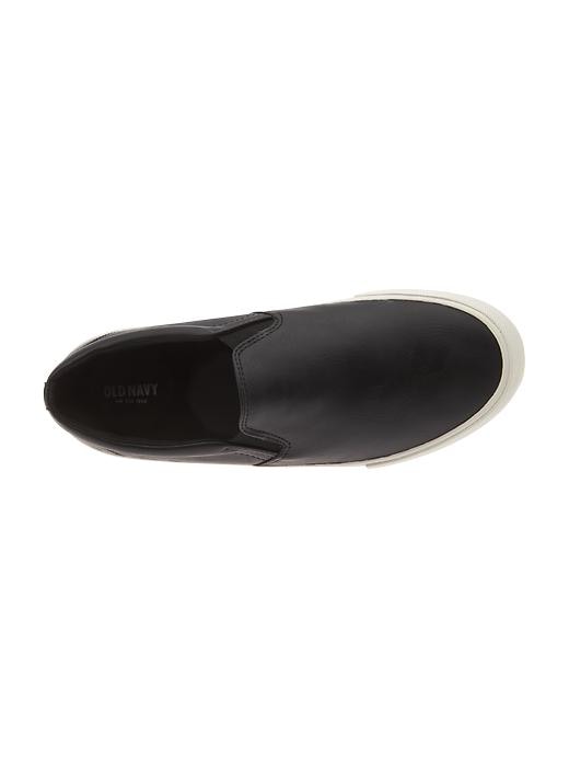 Image number 4 showing, Women's Faux-Leather Slip-Ons