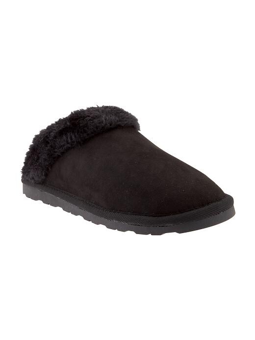 View large product image 1 of 1. Sherpa Slippers for Women
