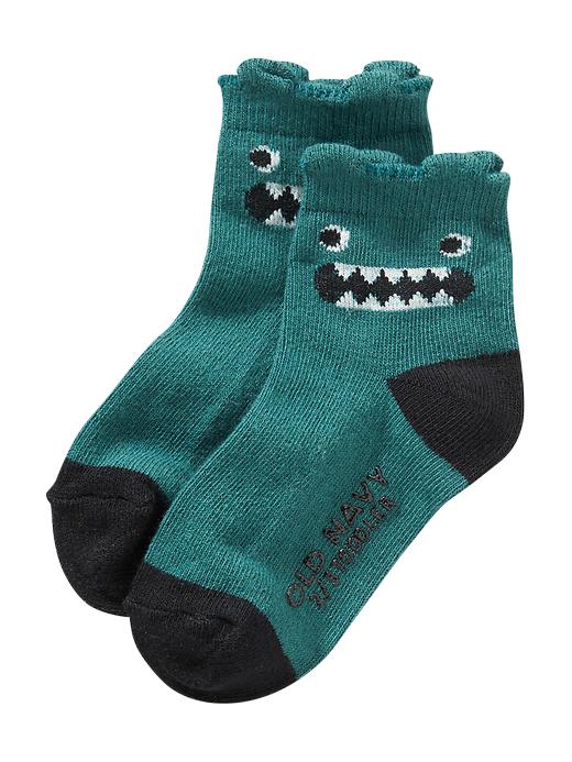 View large product image 1 of 1. Non-Skid Critter Socks for Baby