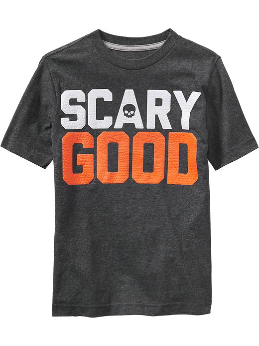 View large product image 1 of 1. Go-Dry Halloween Graphic Tee