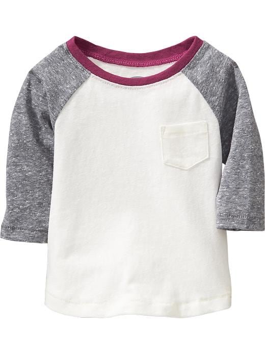 View large product image 1 of 1. Triblend Baseball Tee for Baby