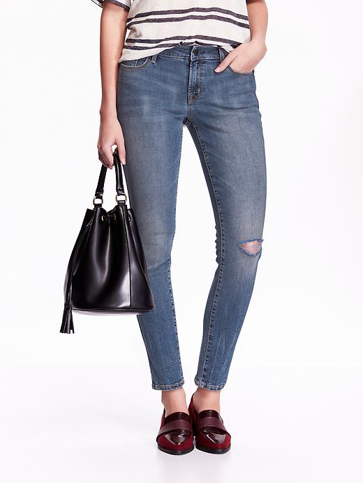 Image number 1 showing, Mid-Rise Rockstar Jeans