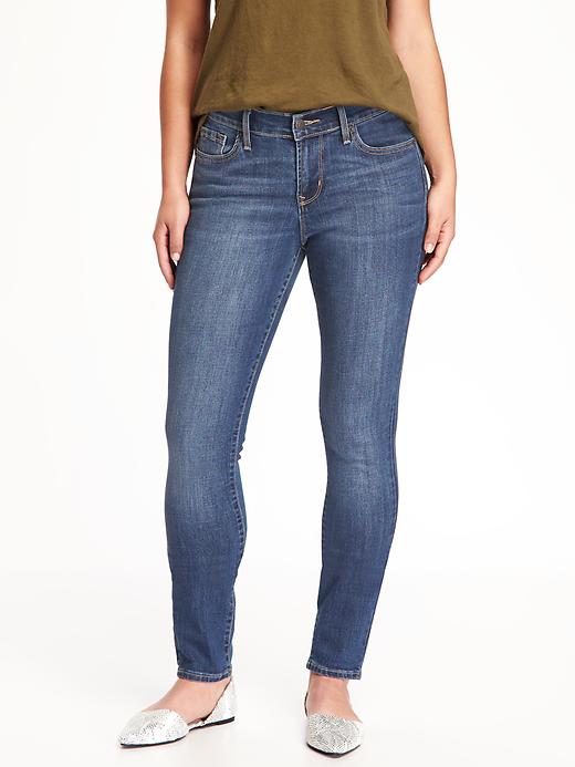 Old Navy Curvy Mid Rise Skinny Jeans For Women | Shop Your Way: Online ...