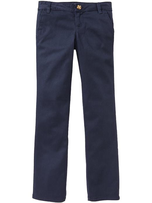 View large product image 2 of 3. Uniform Skinny Pants for Girls