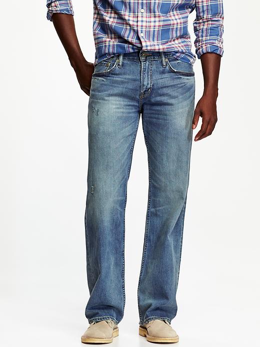 View large product image 1 of 2. Premium Loose-Fit Jeans for Men