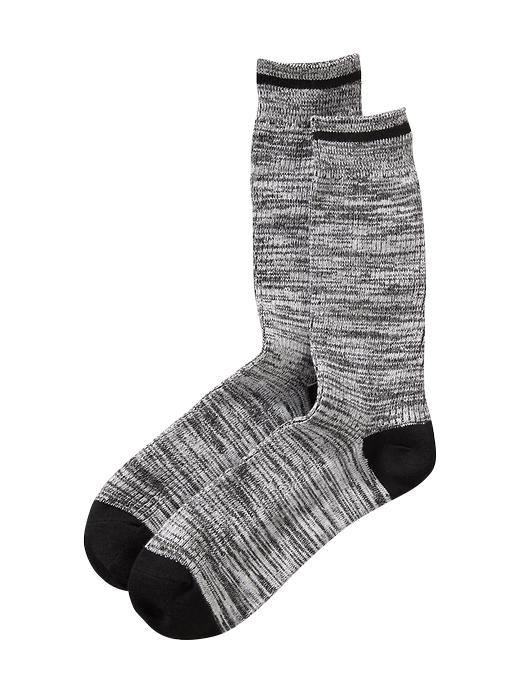 View large product image 1 of 1. Men's Space-Dye Socks