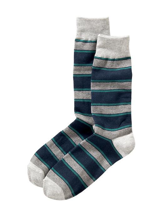 View large product image 1 of 1. Men's Striped Socks