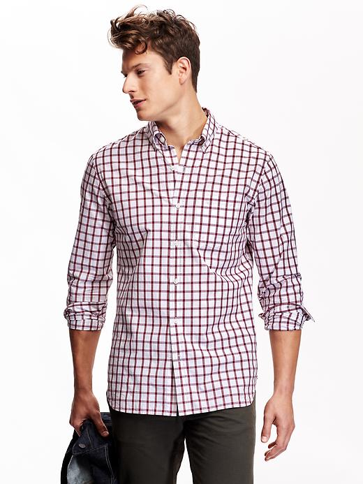 View large product image 1 of 2. Slim-Fit Classic Shirt for Men