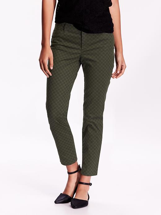 View large product image 1 of 1. Patterned Pixie Chinos