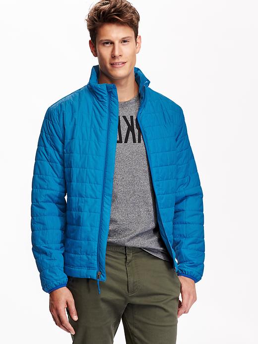 View large product image 1 of 2. Men's Quilted Barn Jacket