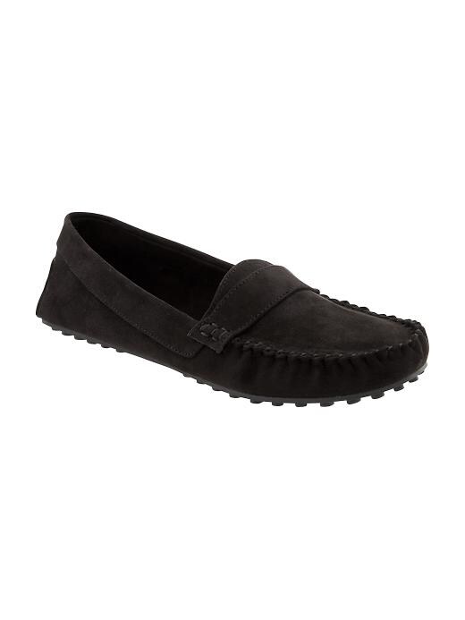 View large product image 1 of 1. Women's Sueded Moccasins