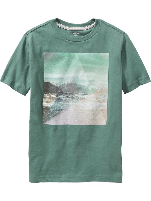 View large product image 1 of 1. Boys Photo-Real Graphic Tee