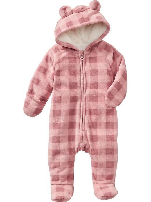 View large product image 1 of 1. Performance Fleece Bear One-Piece