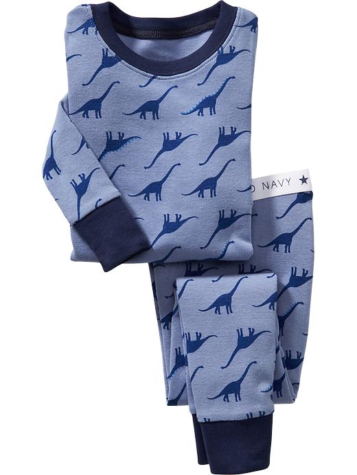 View large product image 1 of 1. Dinosaur-Print Sleep Sets for Baby