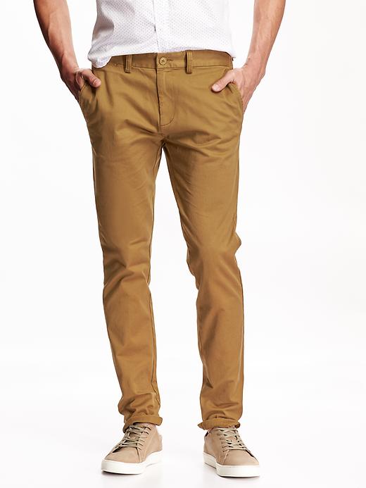 View large product image 1 of 1. Built-In Flex Ultimate Skinny Khakis for Men