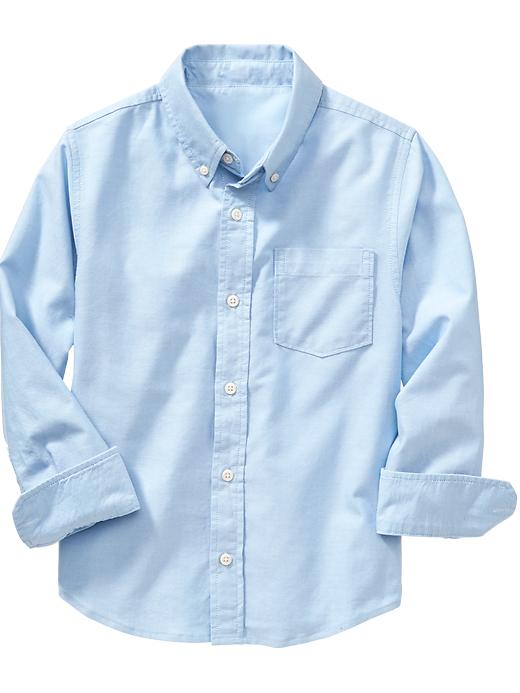 View large product image 1 of 1. Boys Uniform Oxford Shirts