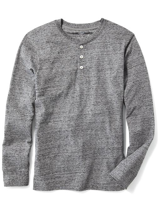 View large product image 1 of 1. Men's Henley
