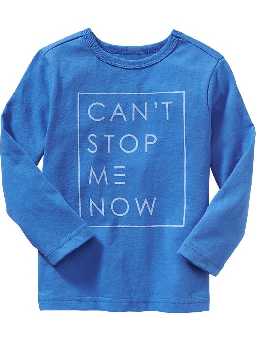 View large product image 1 of 1. "Can't Stop Me Now" Tee for Baby