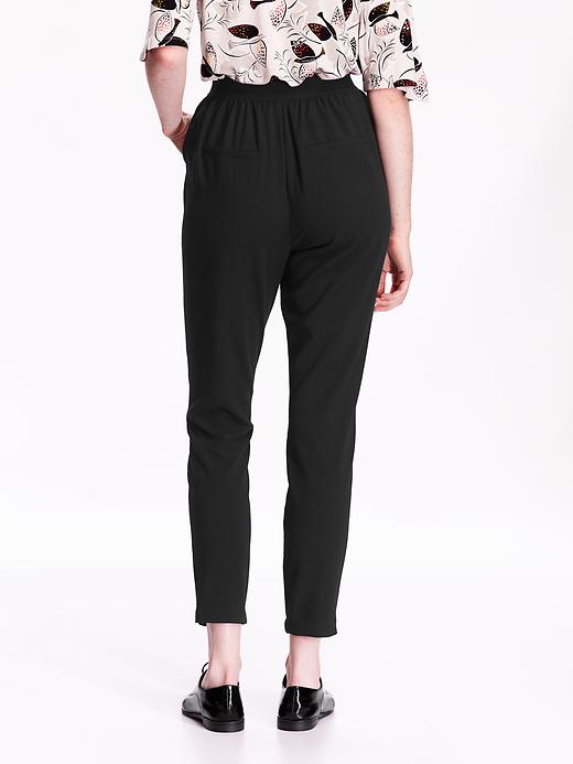 View large product image 2 of 2. High-Rise Soft Dress Pants