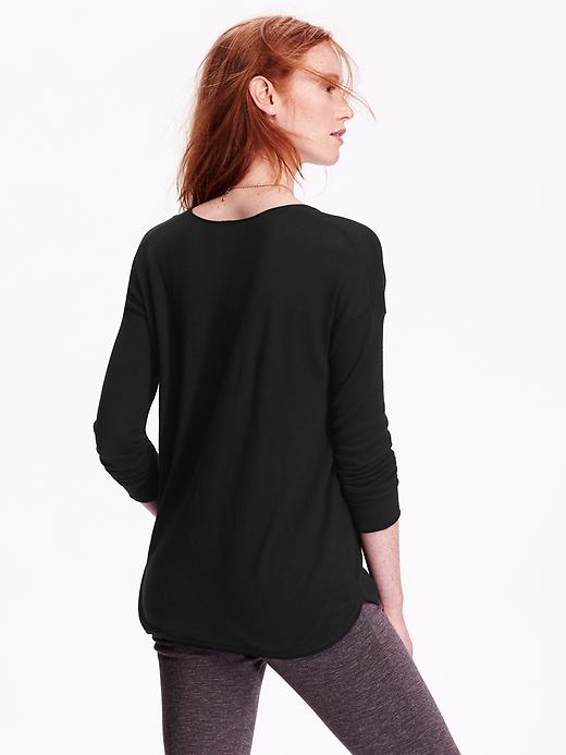View large product image 2 of 2. Lightweight V-Neck Sweater