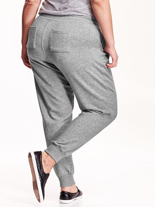 View large product image 2 of 2. Women's Plus Heathered Joggers