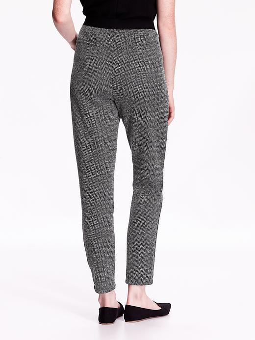 View large product image 2 of 2. High-Rise Boucle Pants