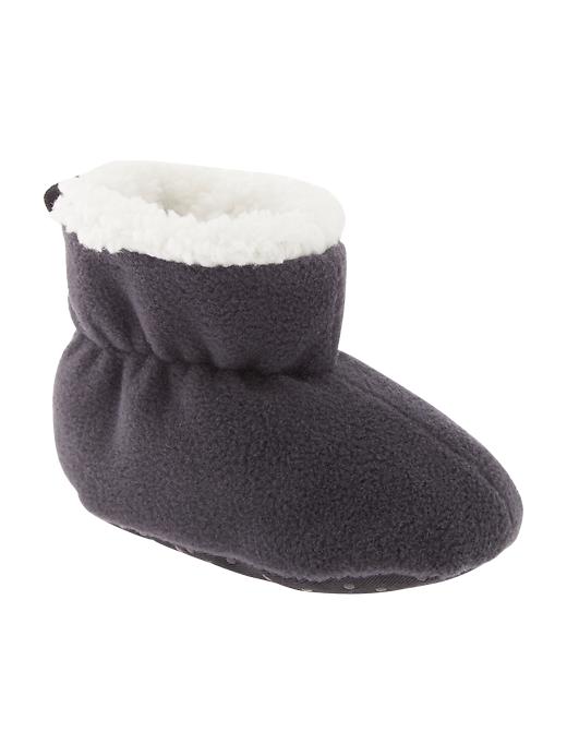 View large product image 1 of 5. Micro Performance Fleece Booties for Baby