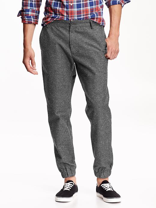 View large product image 1 of 2. Men's Tweed Chino Joggers