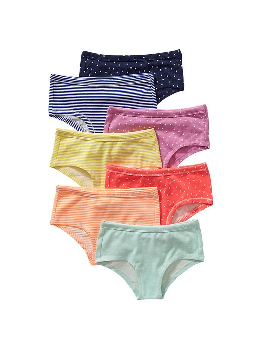 View large product image 1 of 1. Girls Boyshorts Underwear 7-Pack