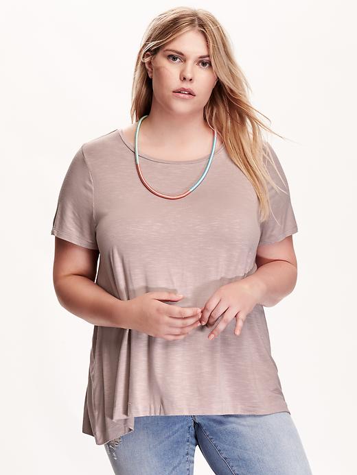 View large product image 1 of 1. Swing Plus-Size Tee