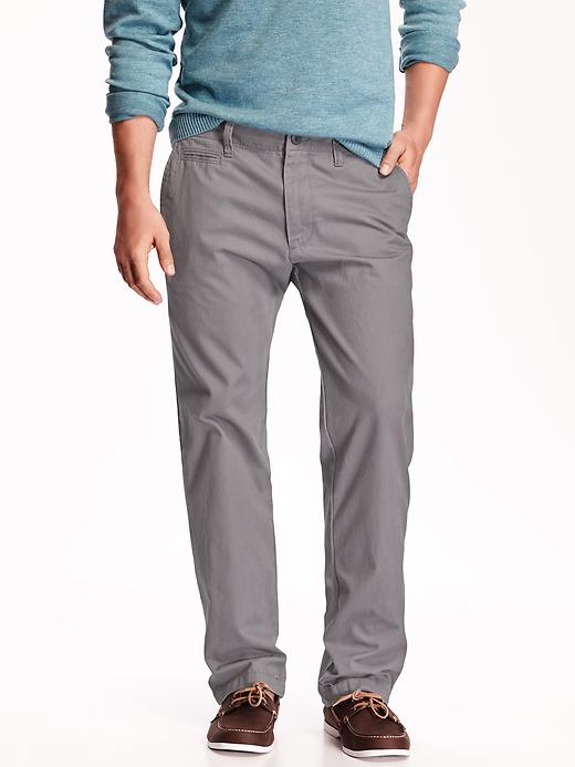 View large product image 1 of 1. Straight Broken-In Khakis for Men