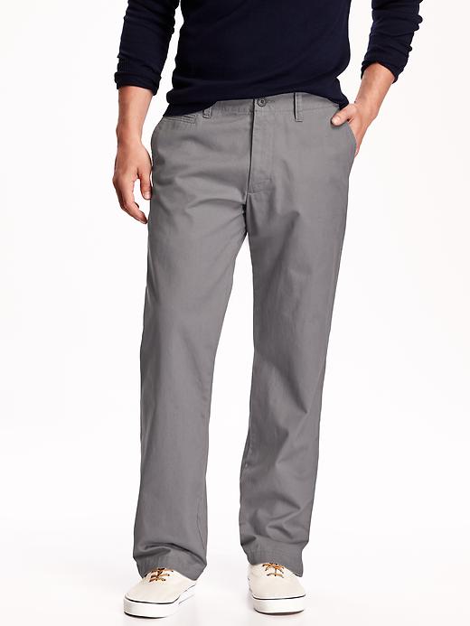 View large product image 1 of 1. Loose Broken-In Khakis for Men