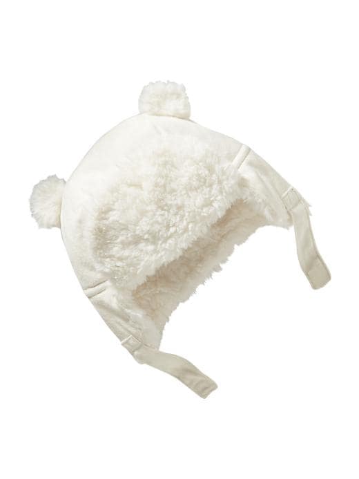 View large product image 1 of 1. Sherpa-Lined Trapper Hat for Baby