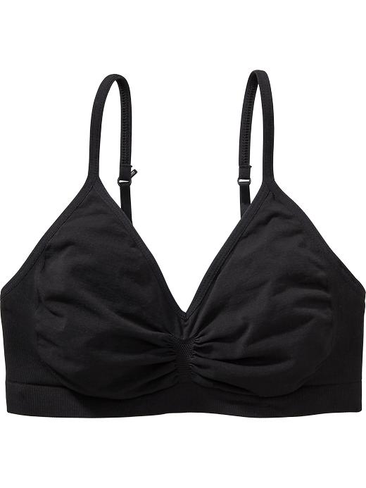 View large product image 1 of 1. Seamless Ruched Cami Bra