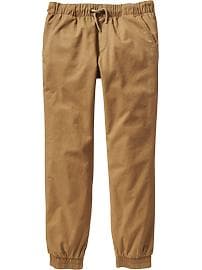 View large product image 3 of 3. Boys Twill Joggers
