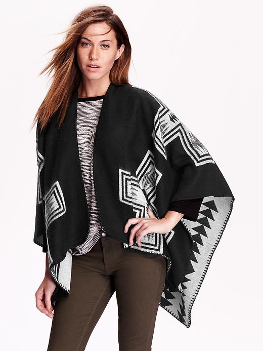 View large product image 1 of 1. Poncho Wrap