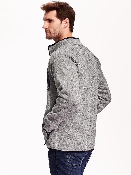 View large product image 2 of 2. Sweater-Fleece Jacket