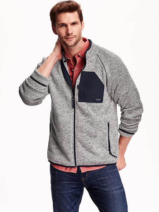 View large product image 1 of 2. Sweater-Fleece Jacket