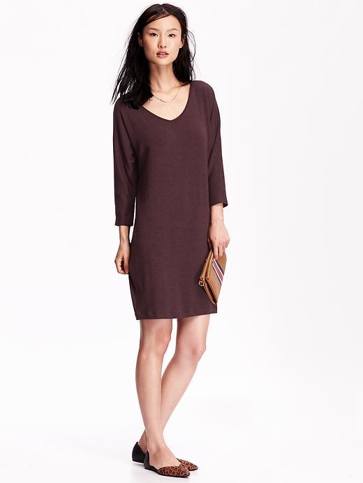 View large product image 1 of 2. Jersey Cocoon Dress