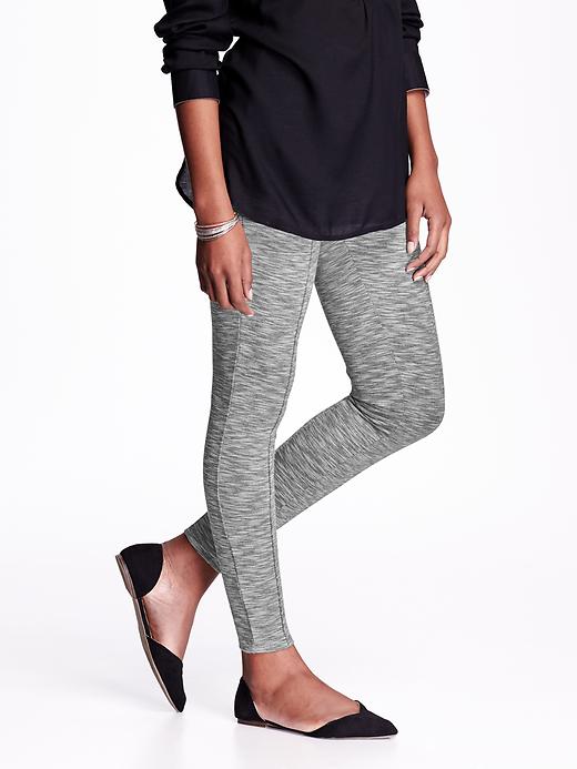 View large product image 1 of 1. Ponte-Knit Leggings