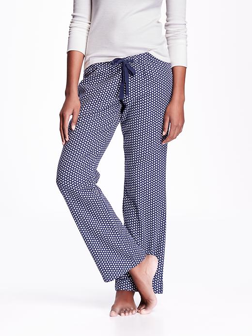 View large product image 1 of 1. Patterned Flannel Pants