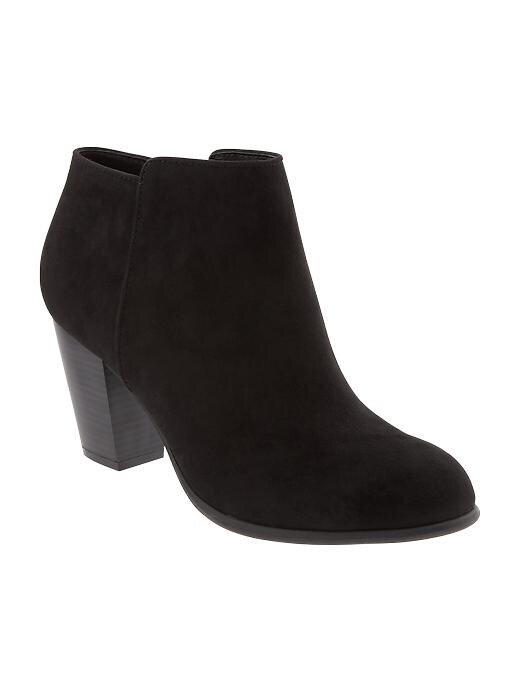 View large product image 1 of 1. Sueded Ankle Boot